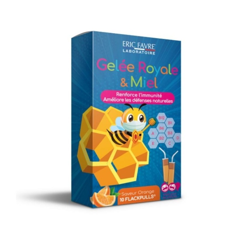 Eric favre Gelee Royale & miel Kids 10Ampoules*10ml