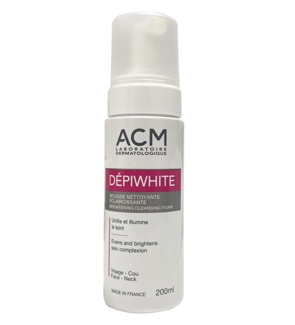 ACM Dépiwhite Mousse Nettoyante Éclaircissante 200ml