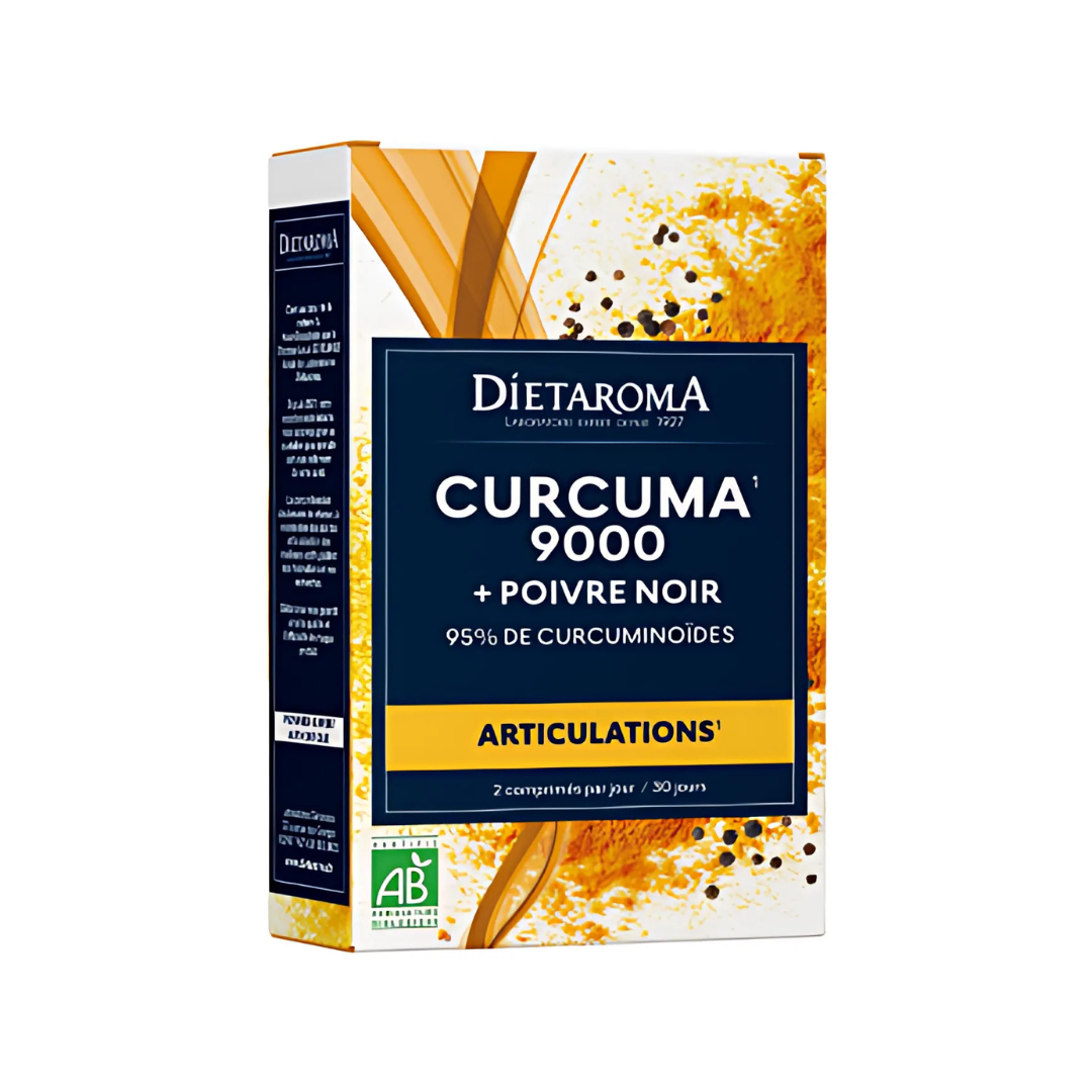 Dietaroma Curcuma 6000 +Poivre Noir 60cps
