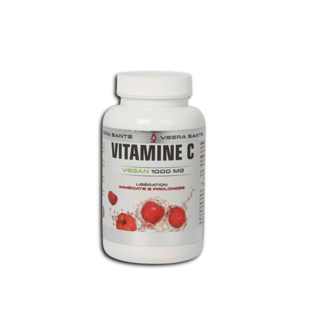 Veera Santé Vitamine C Vegan 1000mg 100 Comprimes