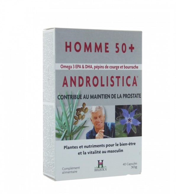 ANDROLISTICA HOMMES 50+ Confort Urinaire 40 CAPSULES