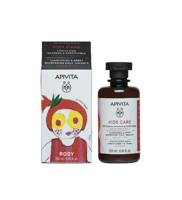 APIVITA SHAMPOOING/APRES SHAMPOOING GRENADE & MIEL 250ML