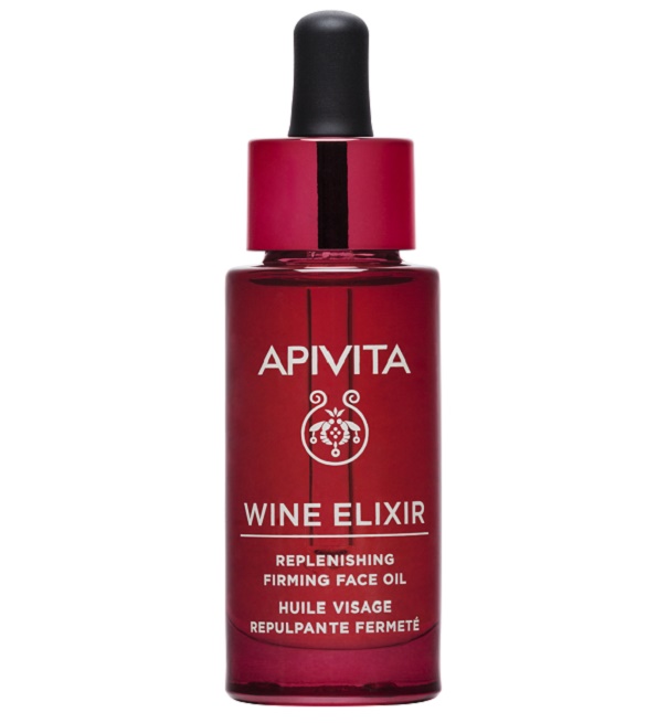 Apivita Wine Elixir Huile visage Repulpante 30ml