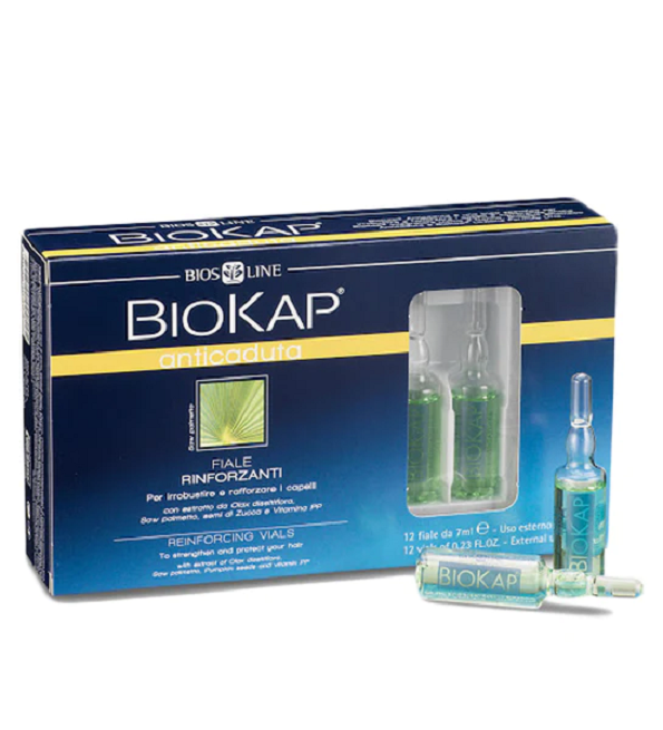 Biokap – Ampoules fortifiantes anti-chute – 12 x 7 ml