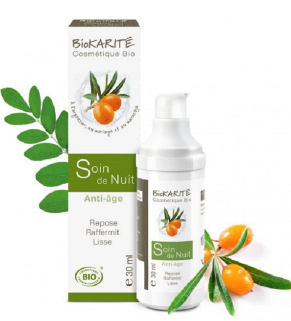 BIOKARITÉ Soin de nuit anti-âge 30 ml