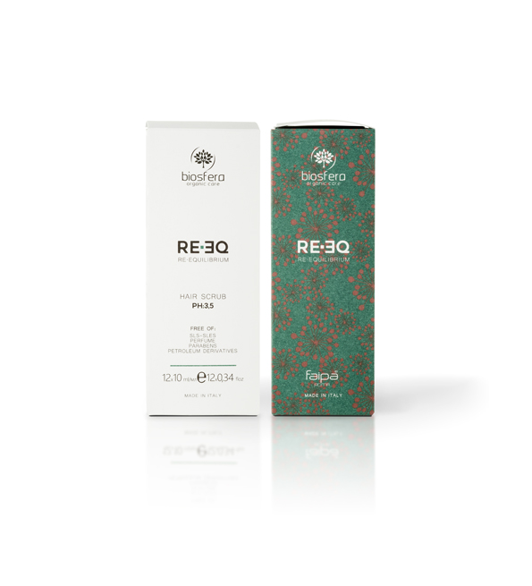 BIOSFERA RE.QE HAIR SCRUB ph:3.5 12amp*10ml