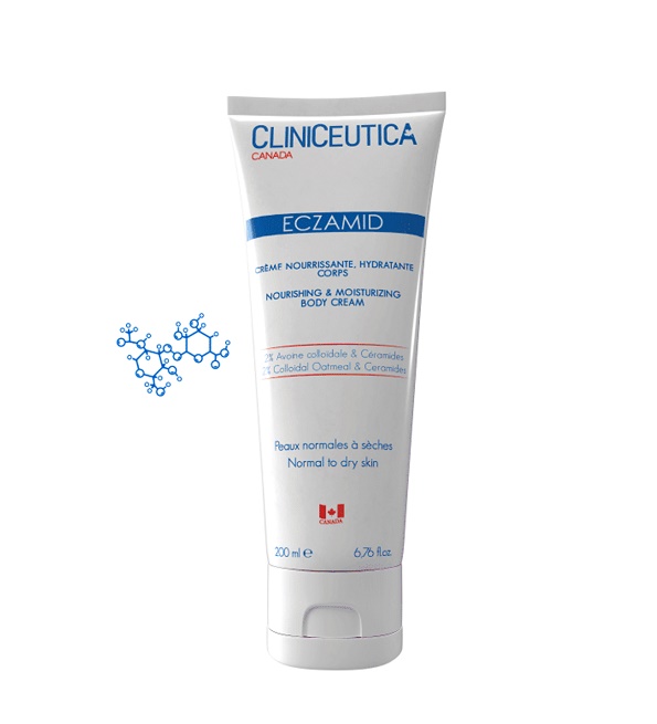 CLINICEUTICA ECZAMID CRÈME NOURRISSANTE HYDRATANTE CORPS 200ML