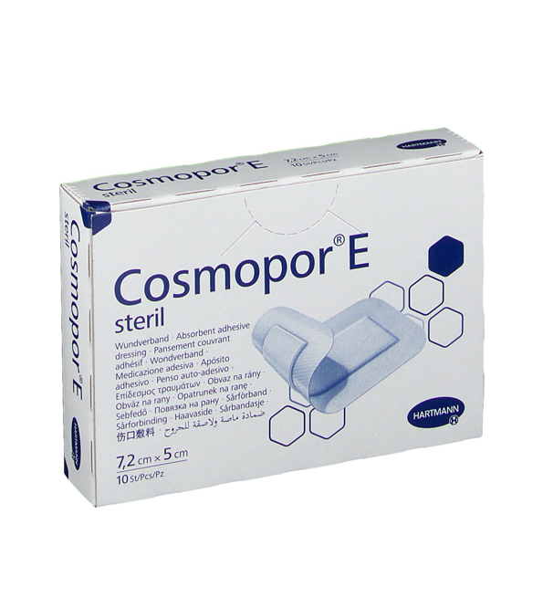 Hartmann Cosmopor sterile  7.2*5/10pcs