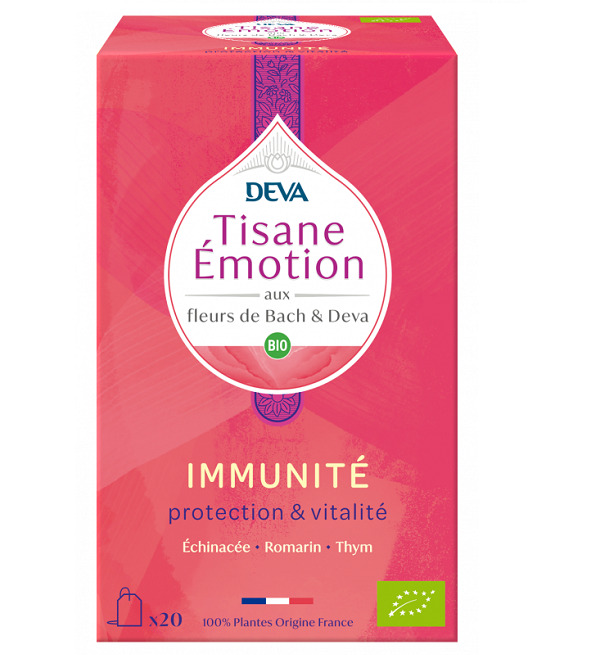 DEVA Tisane Emotion Immunité Protection & Vitalité 20 Sachets