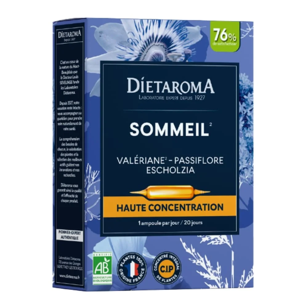 Dietaroma Sommeil 20Ampoules*10ml