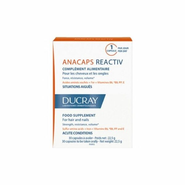 Ducray – Anacaps Reactiv – 30 Capsules