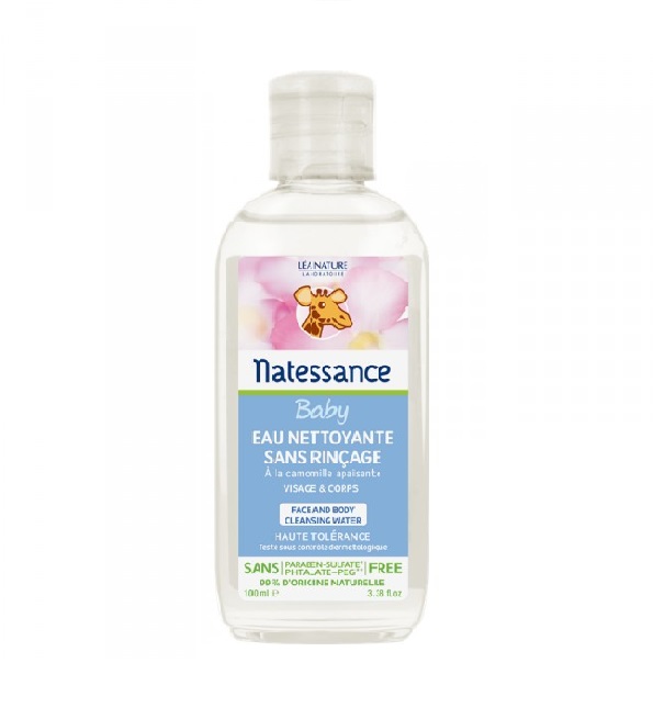 Natessance Bb Eau Nettoyante 100Ml