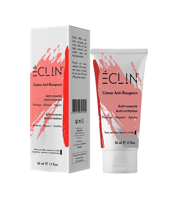 ECLIN Ecran Invisible Anti-Rougeurs SPF50+ 50Ml