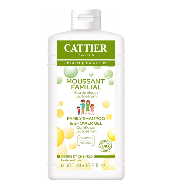 Cattier Moussant familial sans savon 500ml