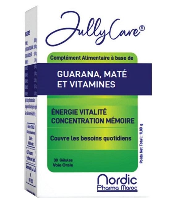 JULLYCARE GUARANA MATE 30Gélules