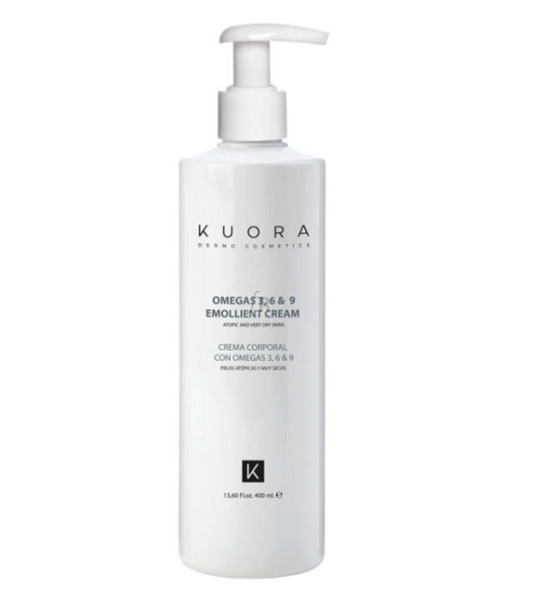 Kuora Creme Emollient Omega 3 6 9 400ml