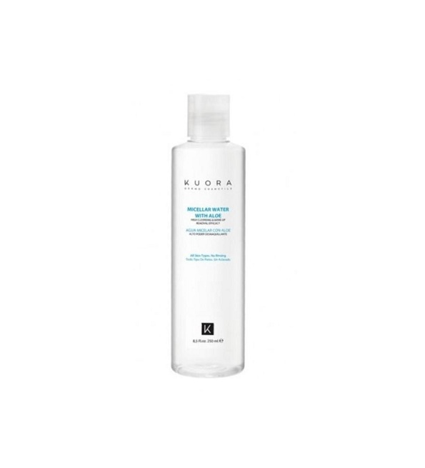 KUORA EAU MICELLAIRE NETTOYANTE À L’ALOE VERA 250ML