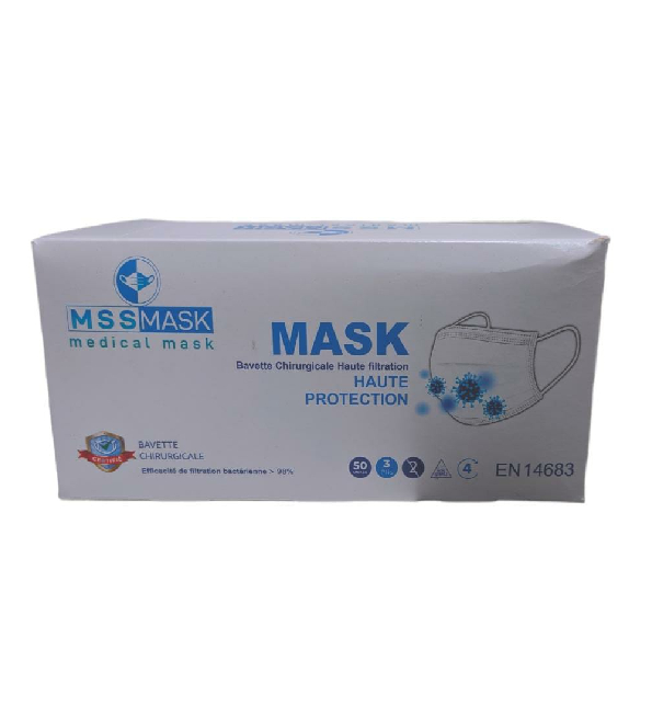 Masque MSS Medicale BOITE  50pcs