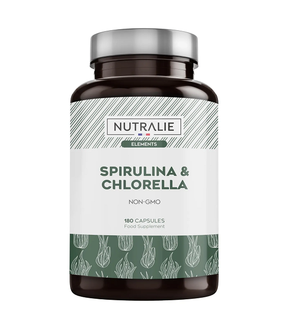 NUTRALIE SPIRULINE & CHLORELLA 180 GÉLULES