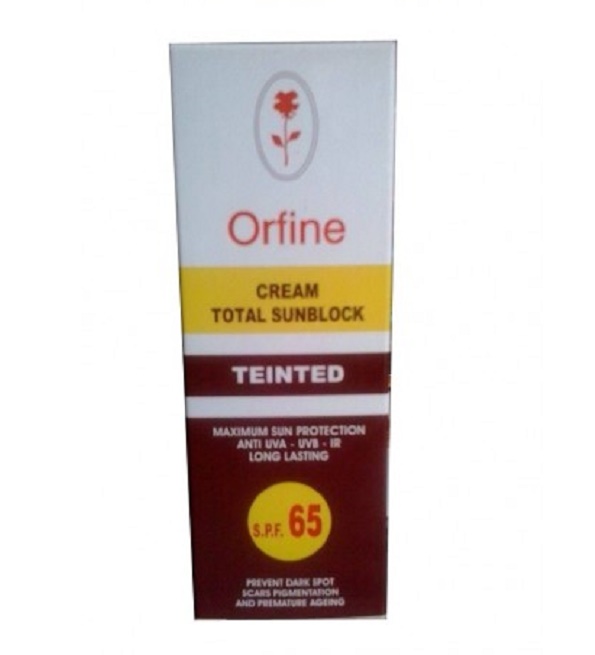 ORFINE ECRAN TOTAL SPF50+ TEINTE