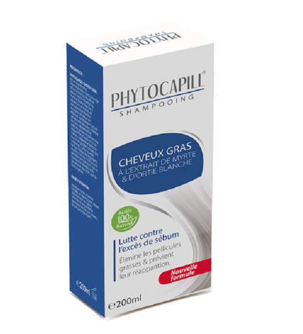 Phytocapill Shampooing Cheveux Gras 200ml