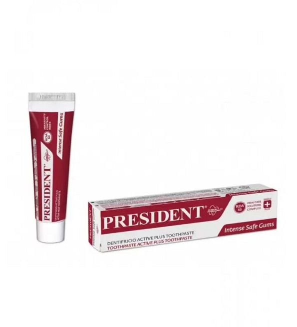 PRESIDENT ACTIVE PLUS DENTIFRICE 30ML