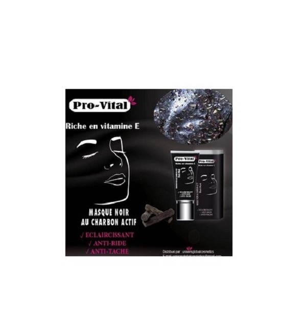 Pro Vital Masque au Charbon 100Ml