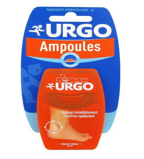 Urgo Ampoules Talon Sport 5 Pansements