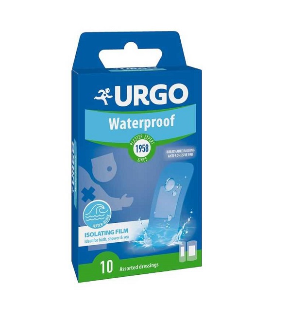 Urgo Pansements Waterproof Assortis Boite de 10
