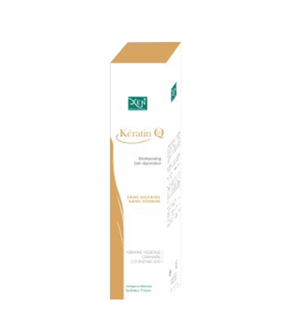 XEN Keratin Q10 Shampooing soin reparateur 200ml