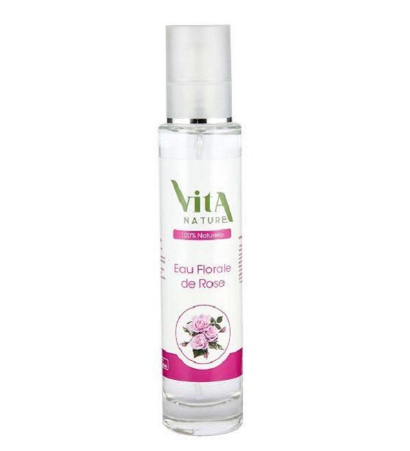 Vita Nature Eau Florale de Rose en Plastique 120ml